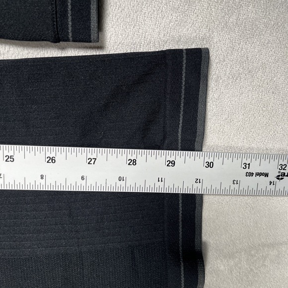 VTG Patagonia Capaline Base Layer Top Men's L Black Pullover 1/4 Zip Gorpcore - Picture 6 of 7